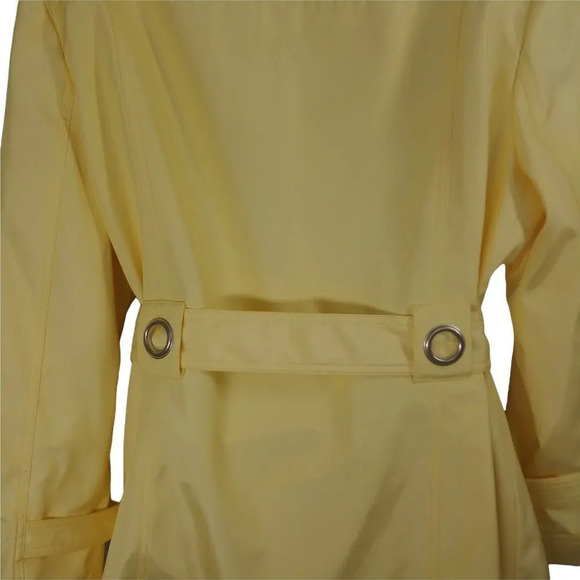 Novelti by AJG Wind/Water Resistant Coat Jacket  Yellow Tie Up XL - Picture 9 of 11